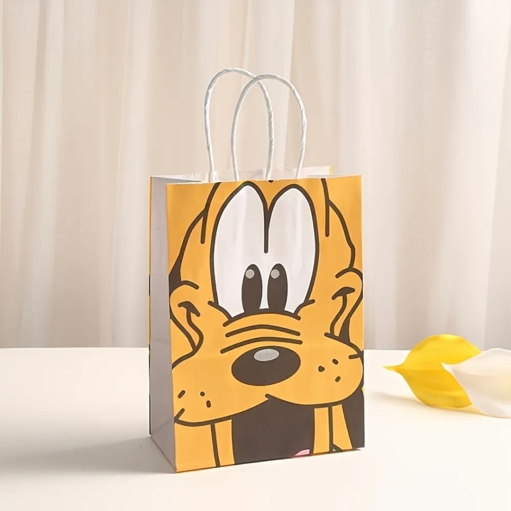 Disney Character Party Favor Bags - Red, Pink, Yellow, Black - Picture 6 of 9